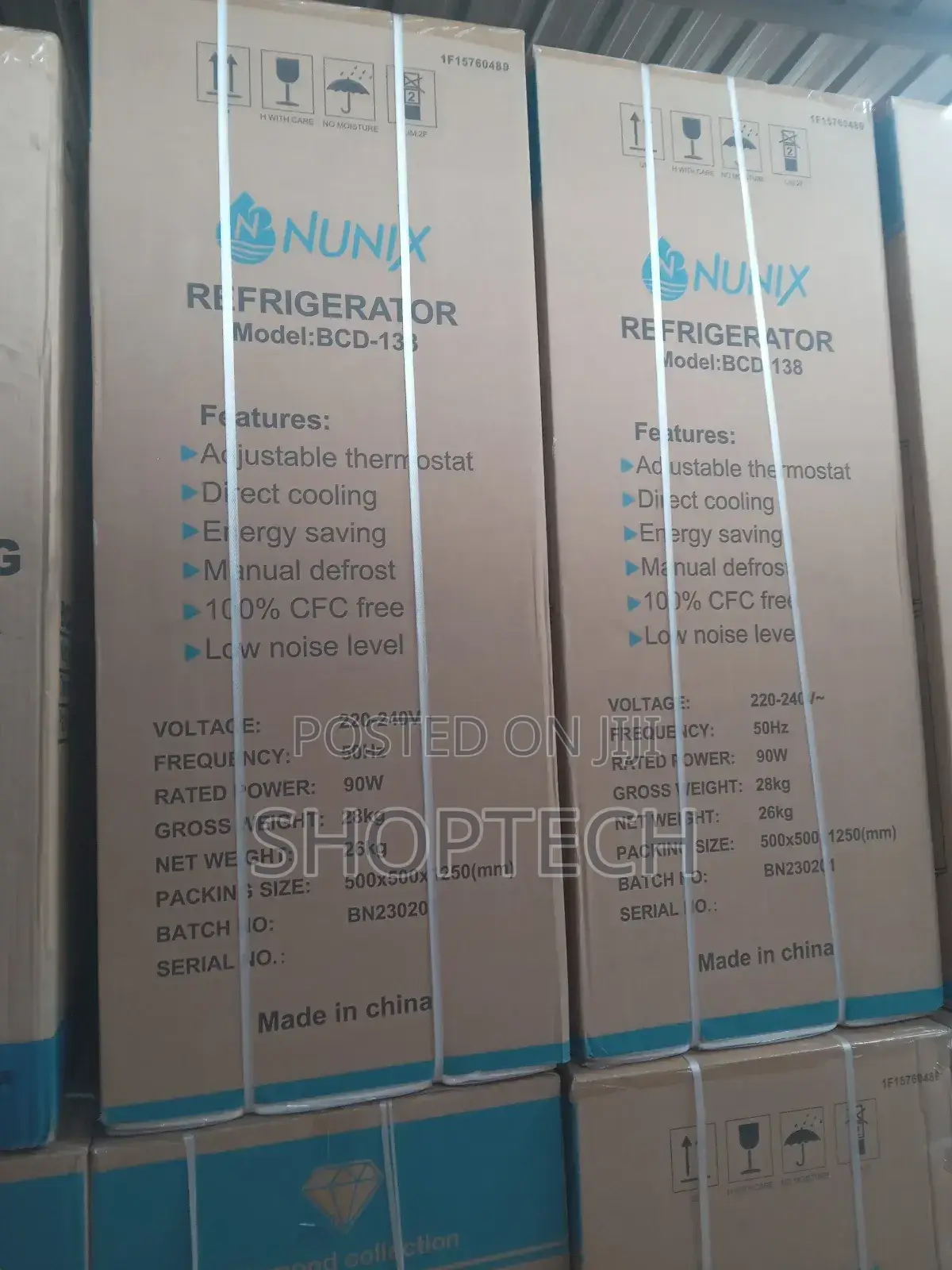 Fridge Fridge Nunix 138litres
