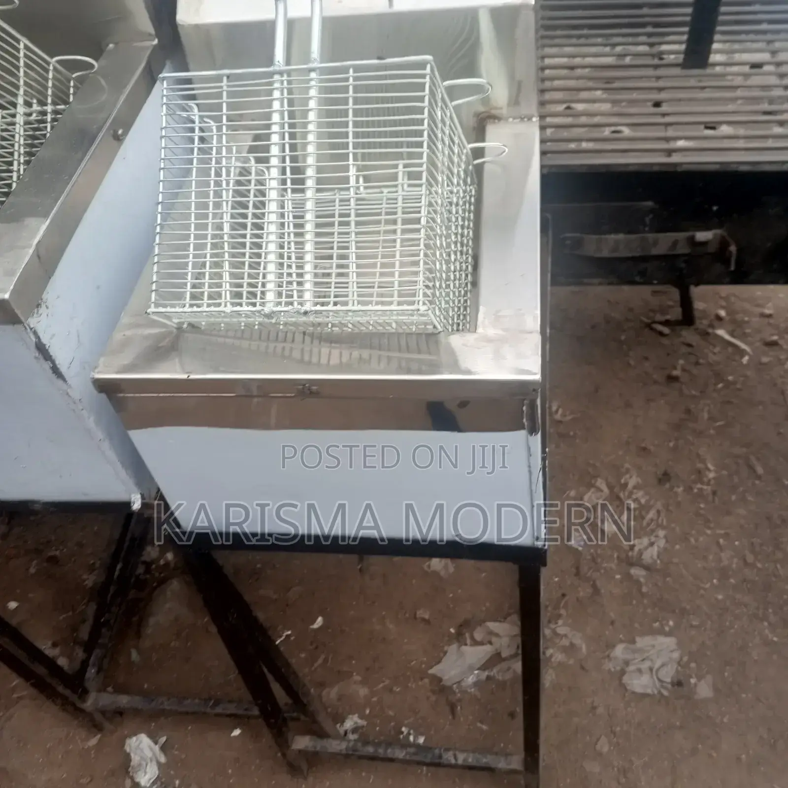 Singular Stainless Steel Electric Deep Fryers