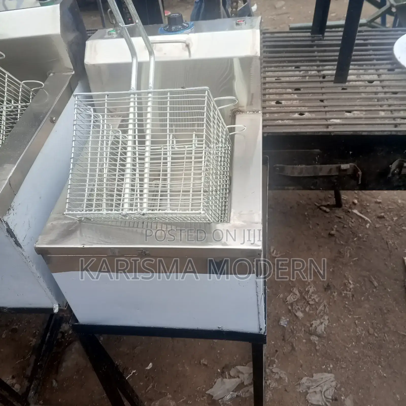 Singular Stainless Steel Electric Deep Fryers