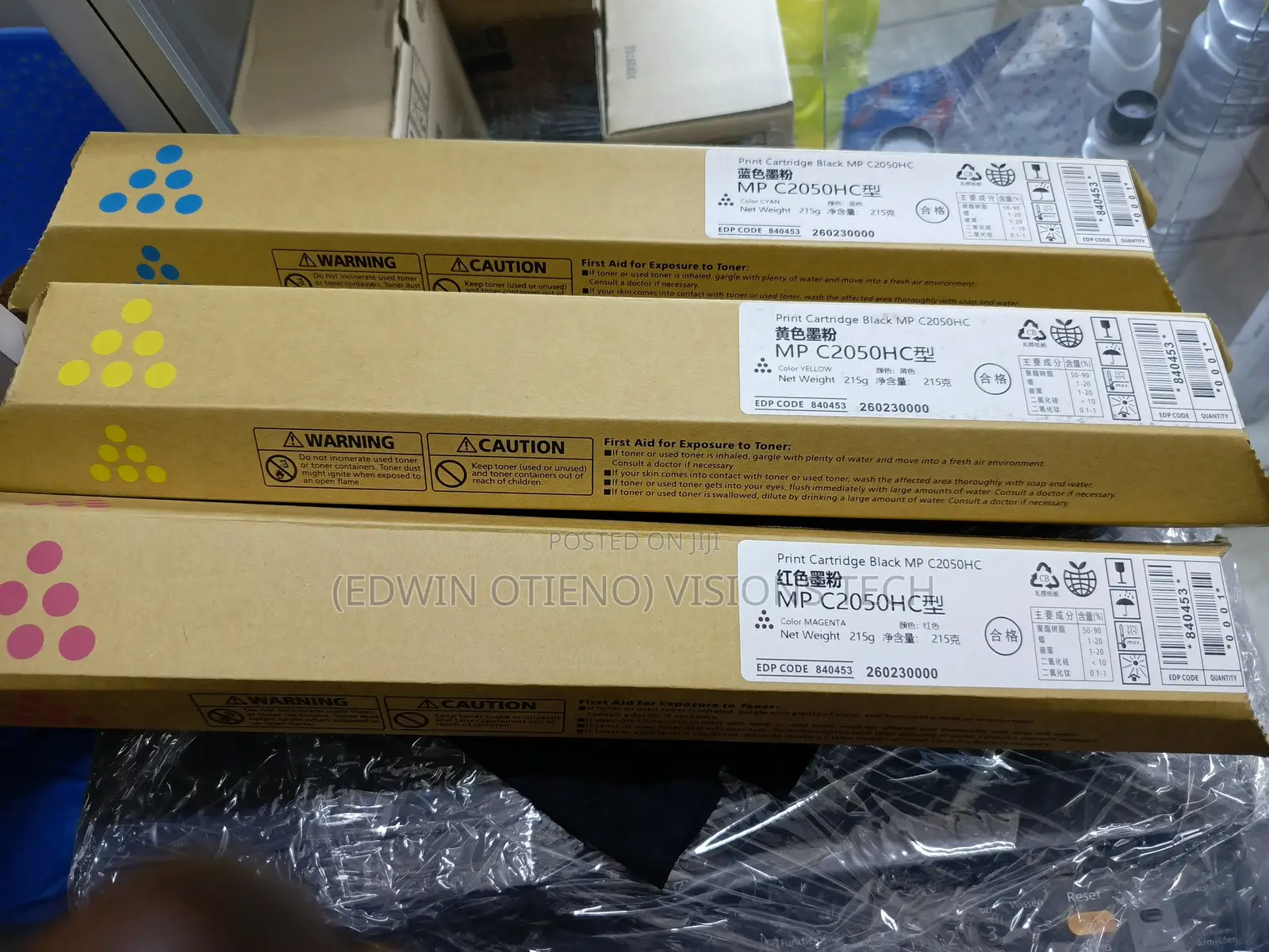Color Ricoh Toner Mpc2050/2551