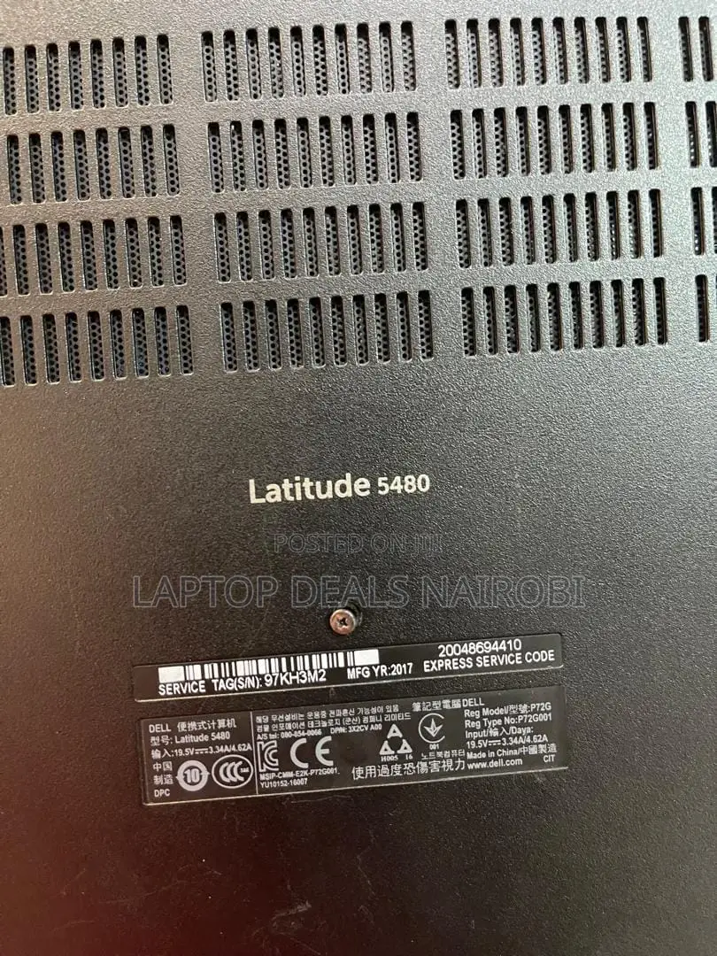 Laptop Dell Latitude 5480 8GB Intel Core I5 SSD 256GB