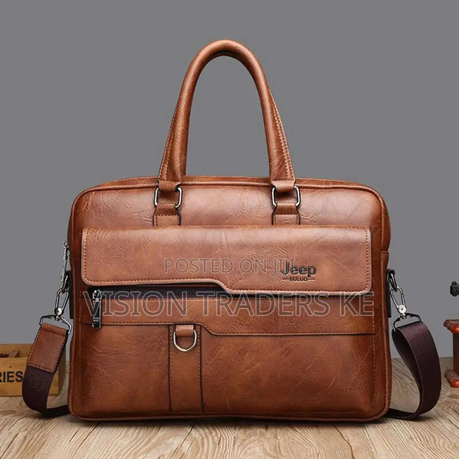 Jeep Buluo Double Pocket Laptop Bags 38*27 Cm