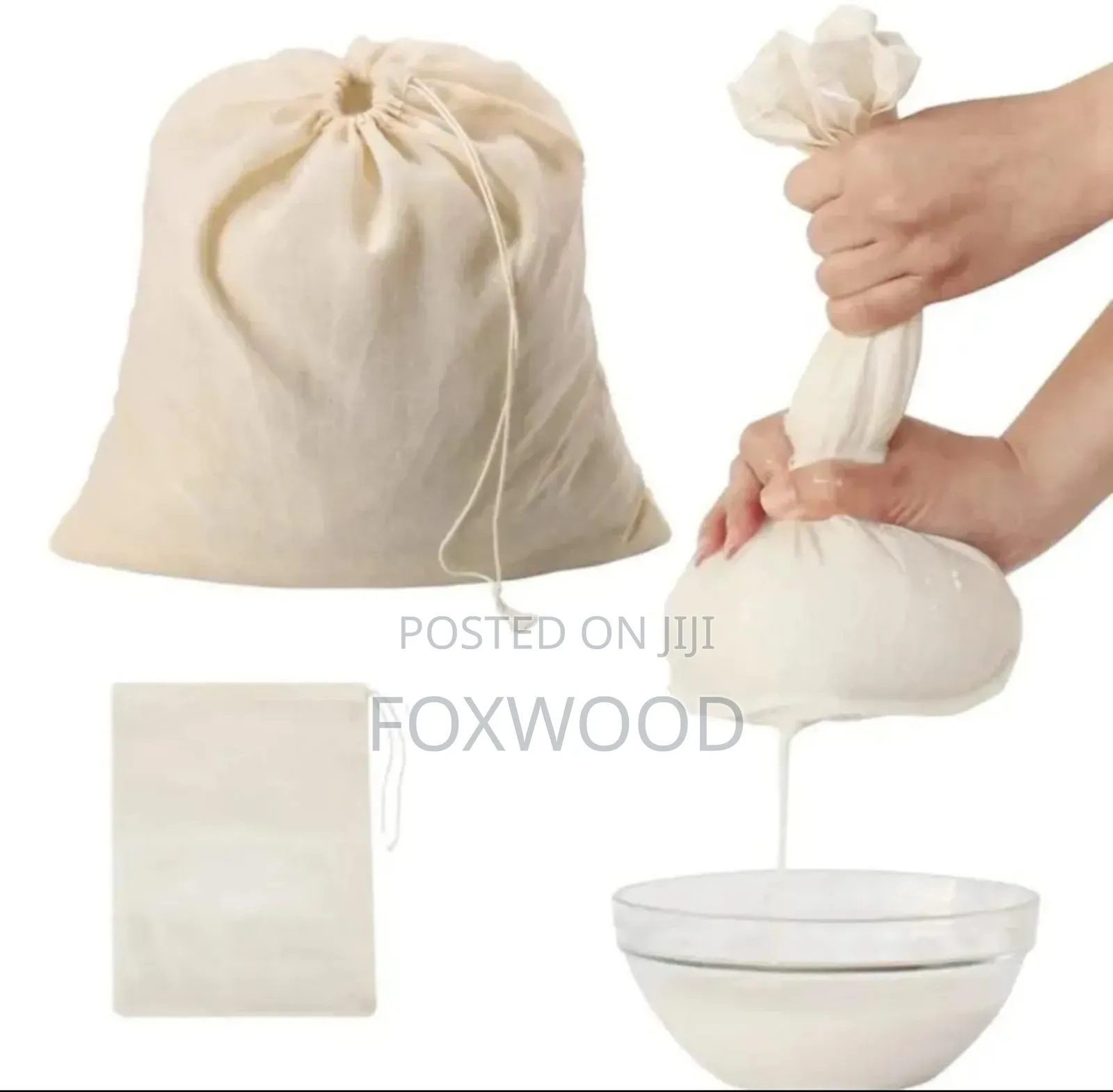 Cheese Bag Muslin Cloth 60x70cm