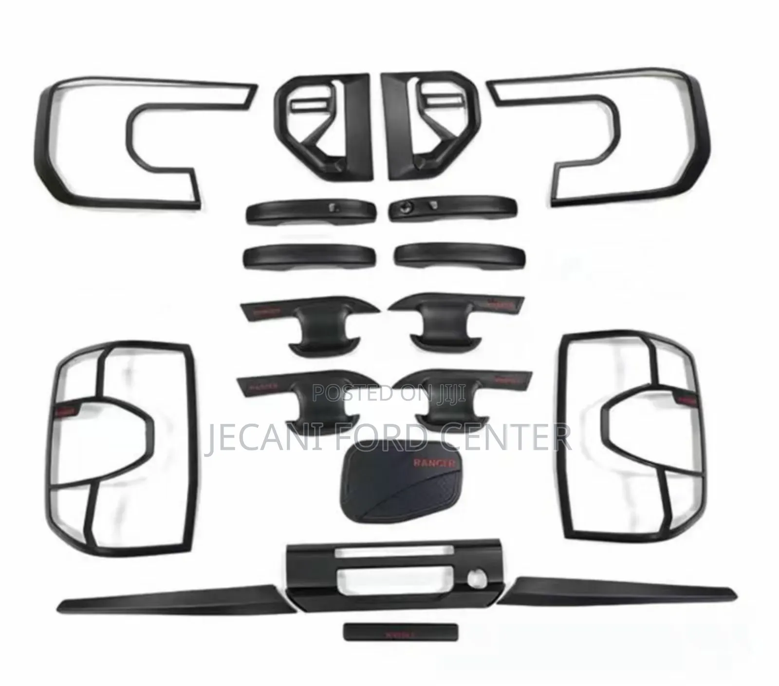 Ford Ranger Black Exterior Covers.