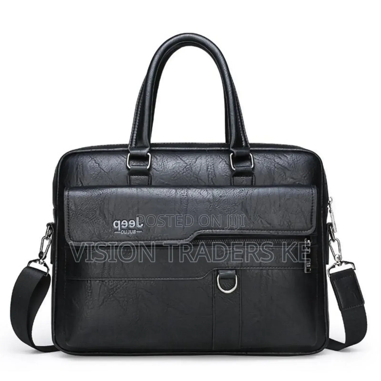 Jeep Buluo Shoulder Laptop Bags - Black