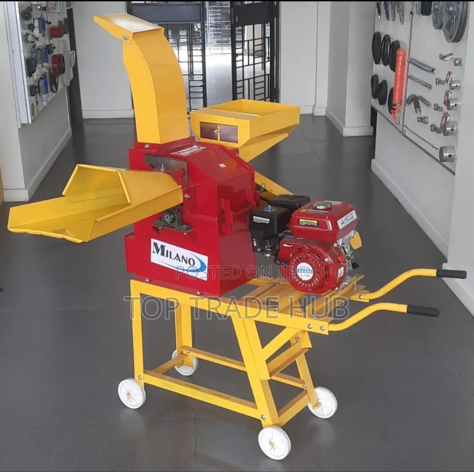 Milano Silage Chopper Machine With 8.5hp Engine