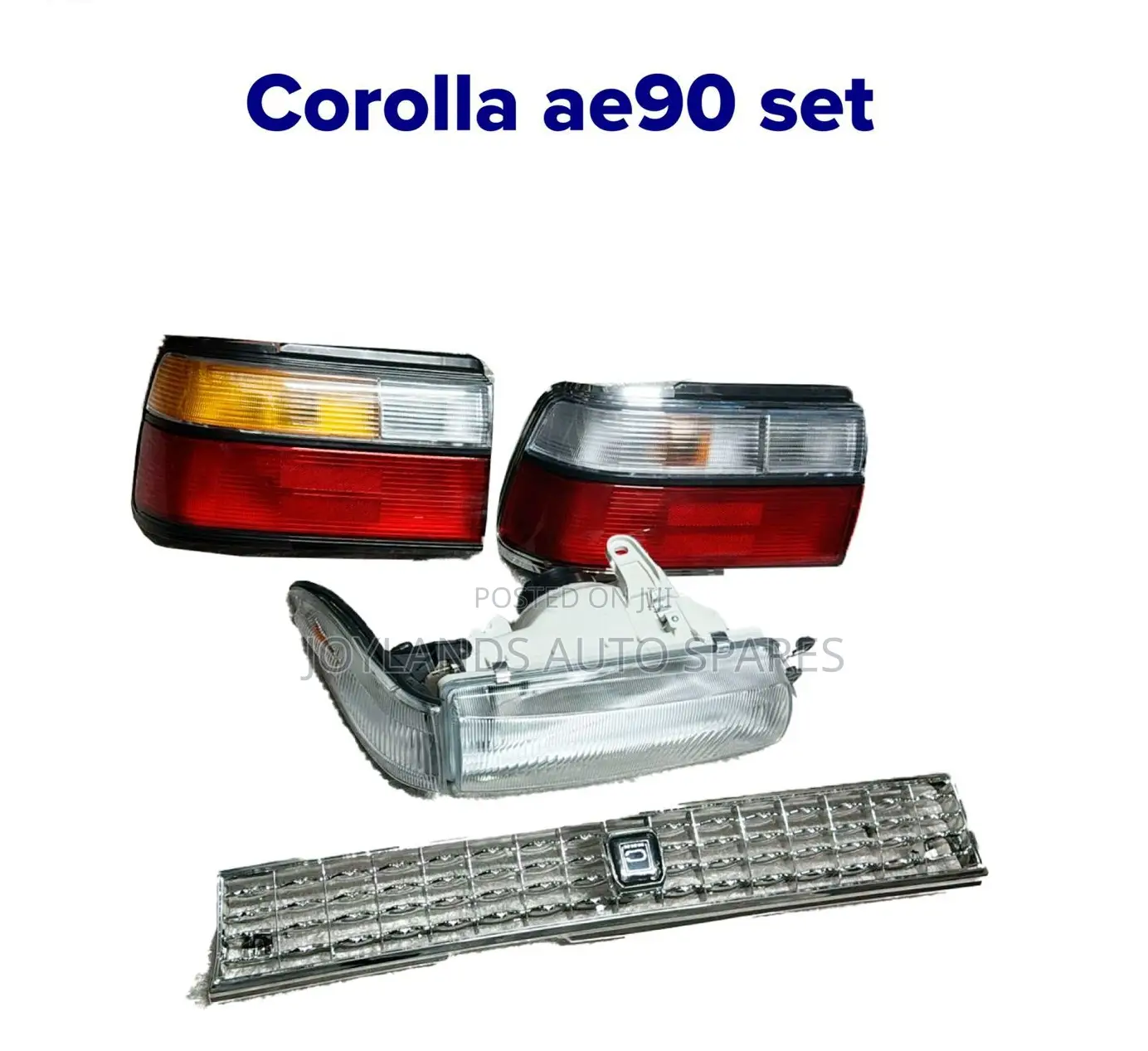 Corolla AE 90 Set (Headlight, Corner Light,Taillight,Grille)