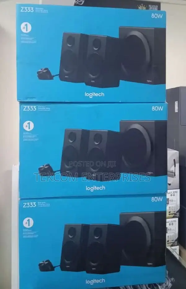 Logitech Z333 2.1 Speaker With Subwoofer|| Logitech Z333