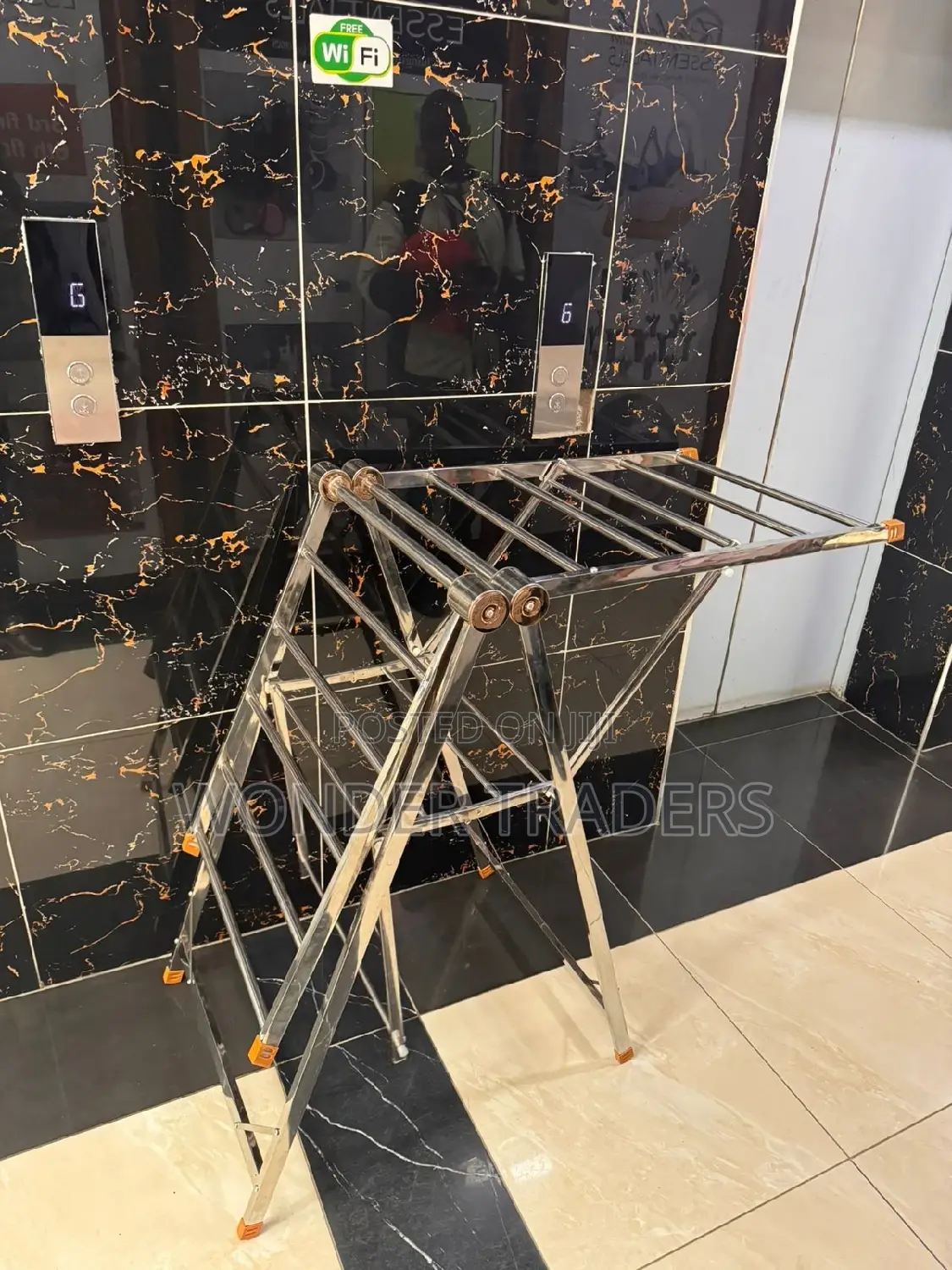 Metallic Laundry Drying Rack