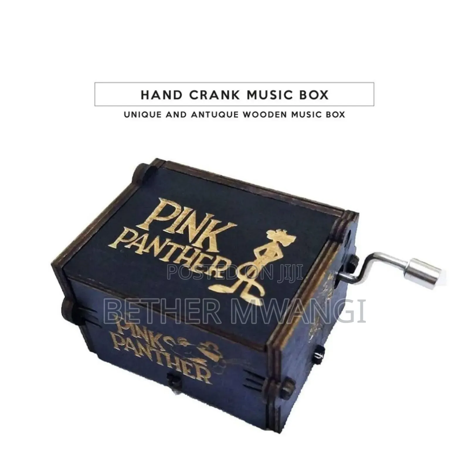 Hand Crank Music Box in Kenya