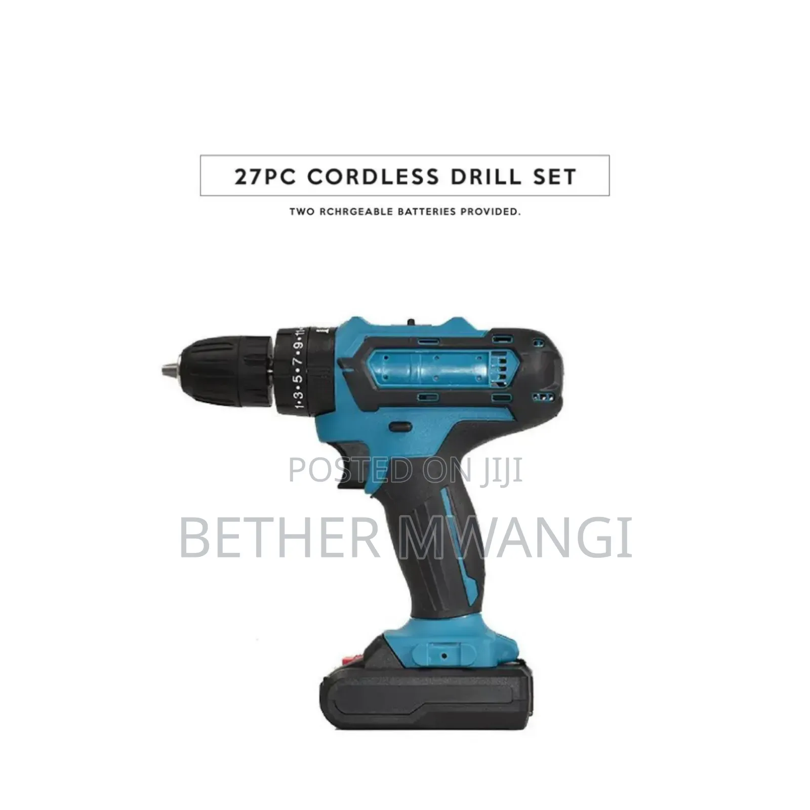 27 PC- Cordless Drill Set in Kenya