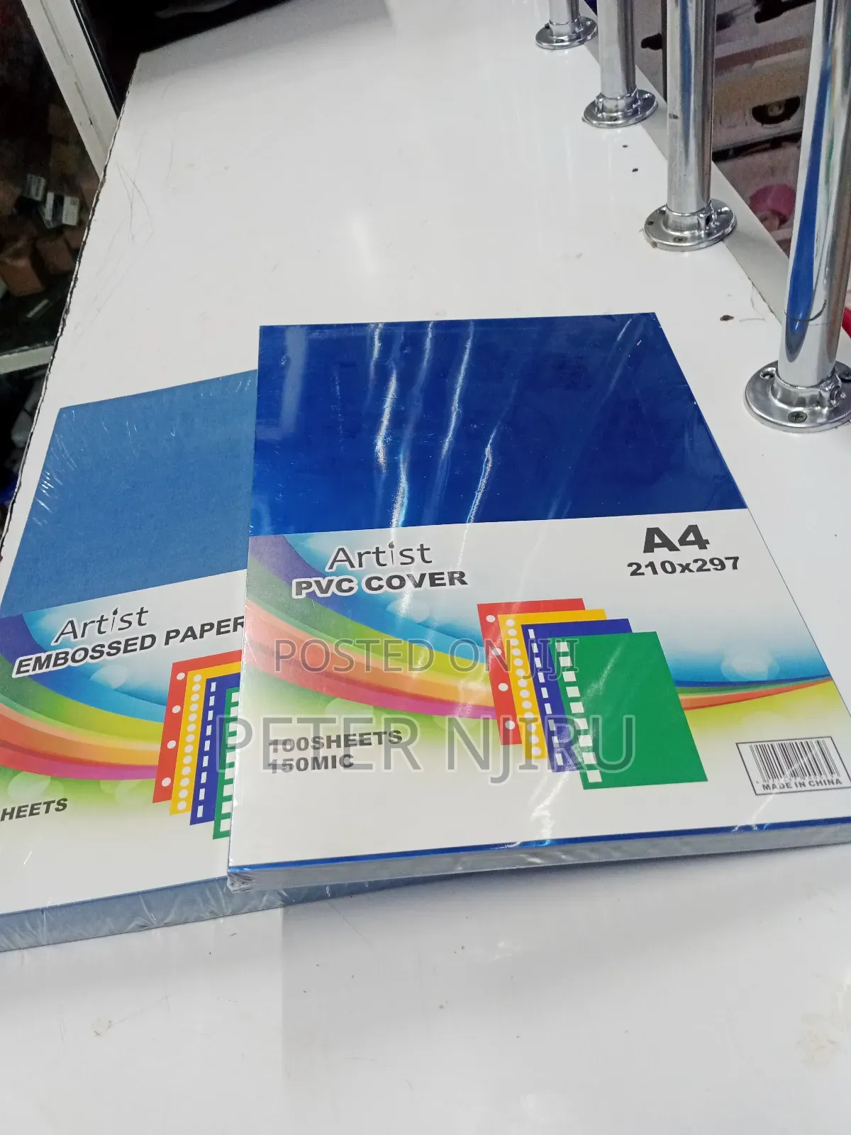 Binding Cover and Emborsed Paper Any Color Available