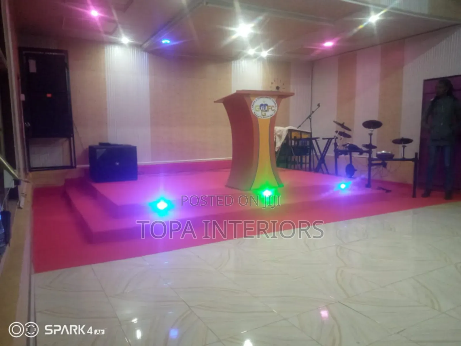 Red Church Altar Floor Carpets Red Wall to Wall Carpets Rugs