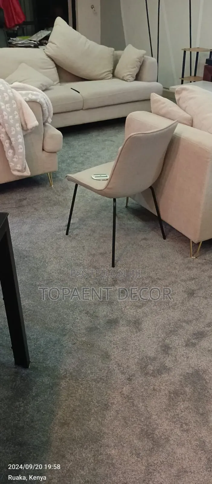 Grey Living Room Wall to Wall Vip Carpets