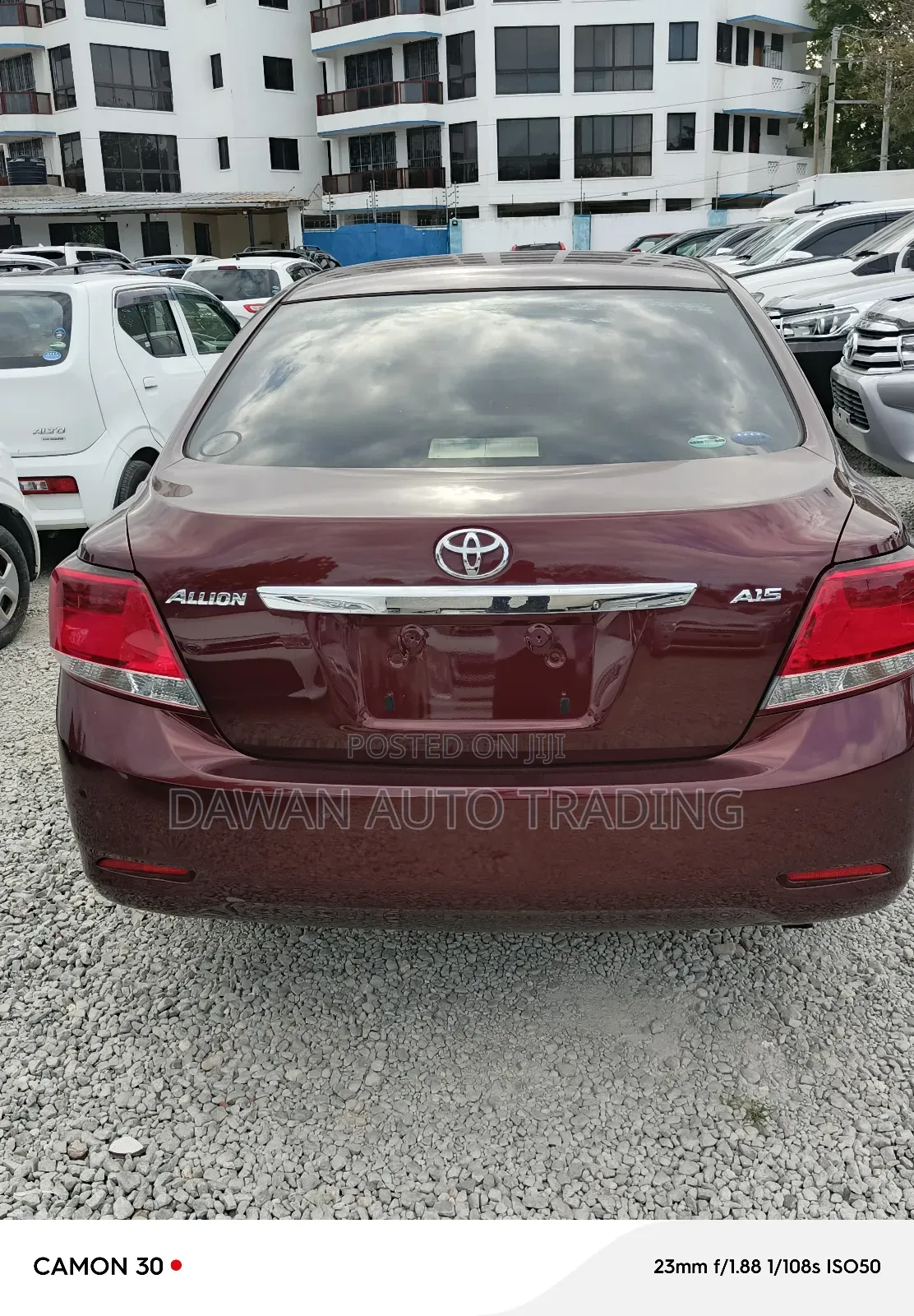 Toyota Allion 2017 Purple