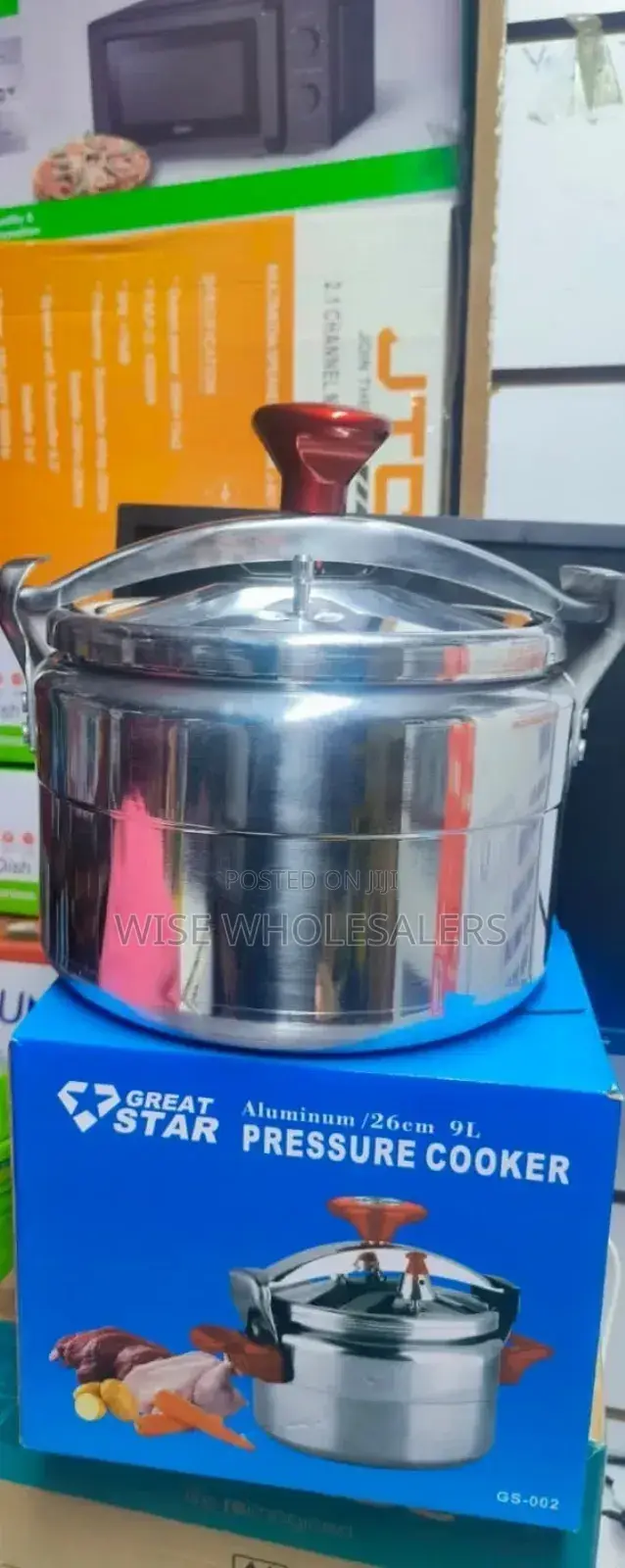 Great Star Aluminum Pressure Cooker 9l **