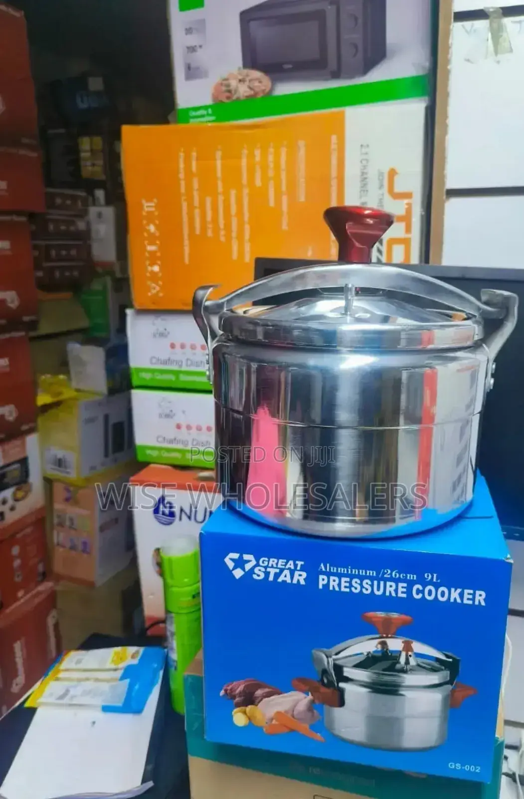 Great Star Aluminum Pressure Cooker 9l°