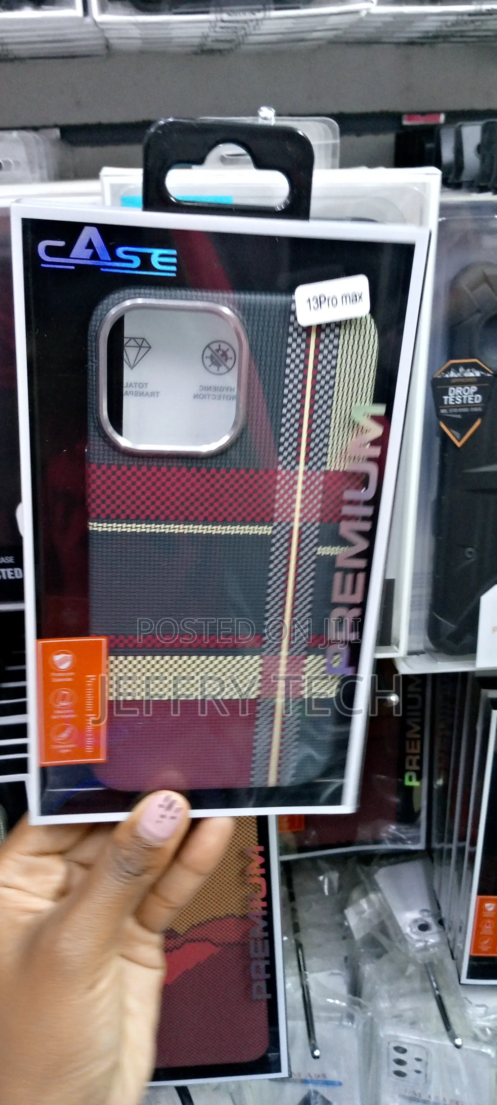 Real Pure Carbon Fiber Protective Case for iPhone13 Promax
