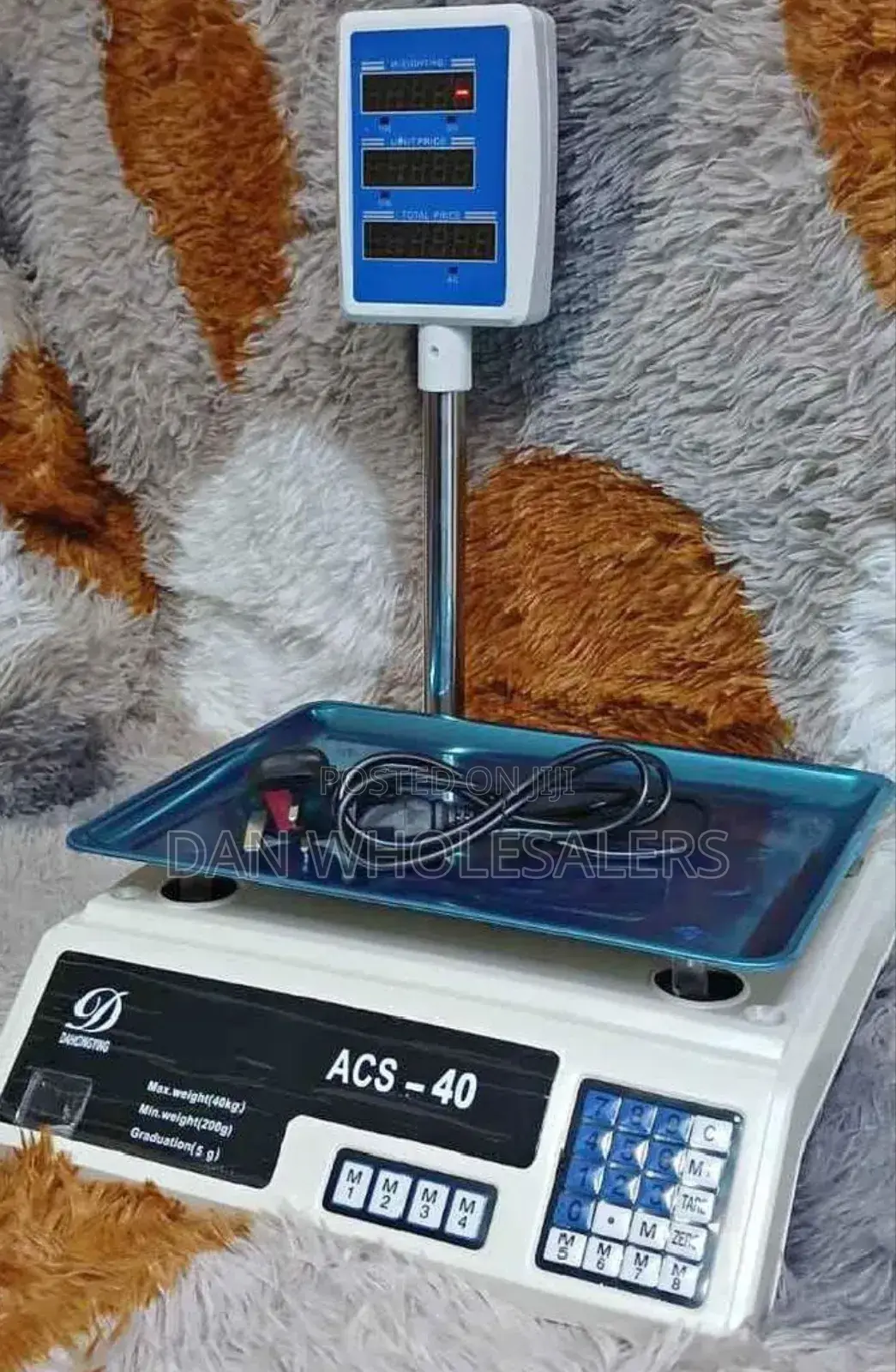 Acs 40kg Digital Weighing Scale ( Price Computing Machine)