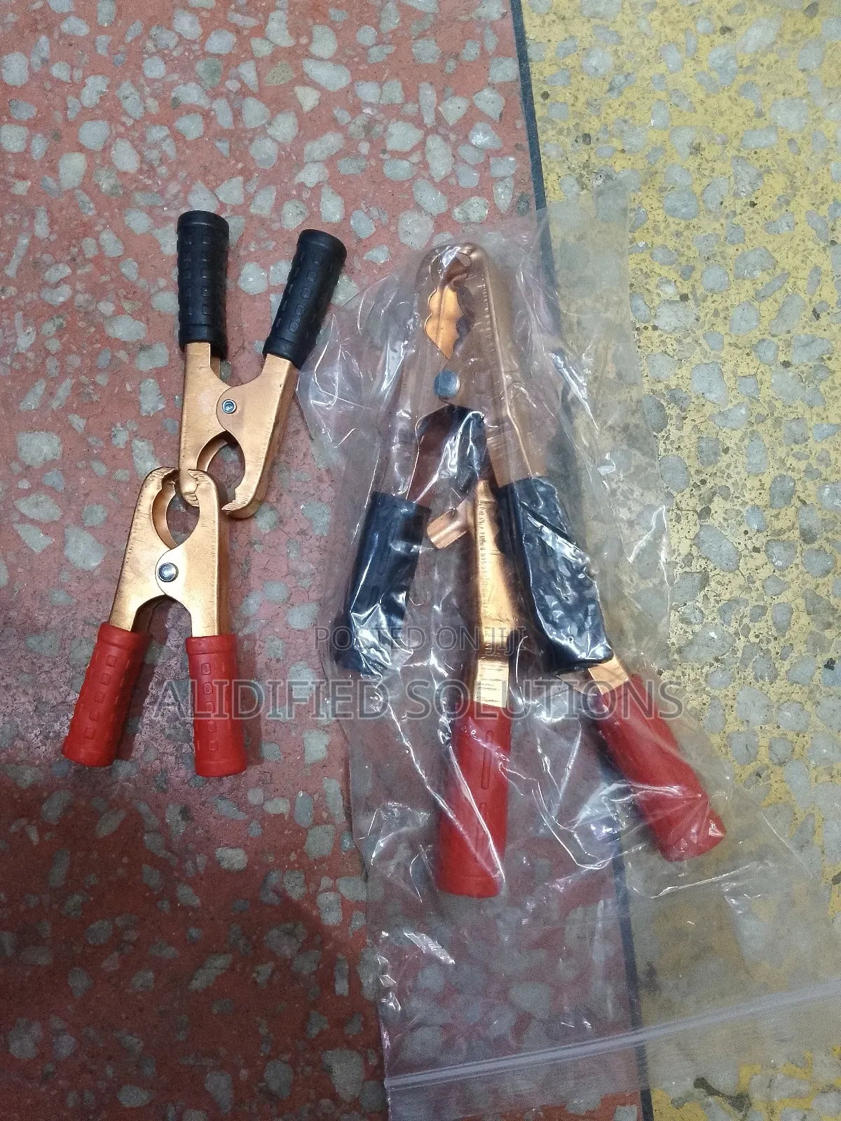 Pure Copper Battery Clips