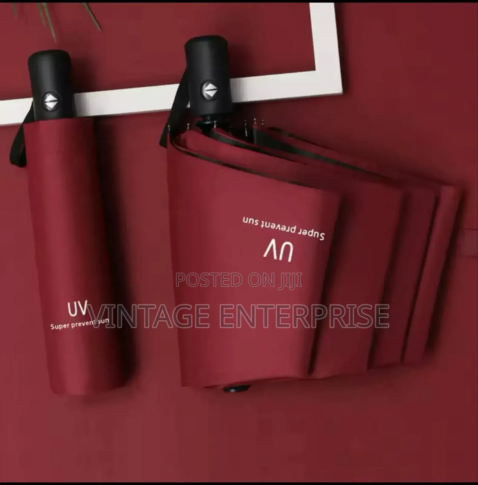 8ribs Travel Rain Sun Umbrella Windproof Muilt-Color Auto