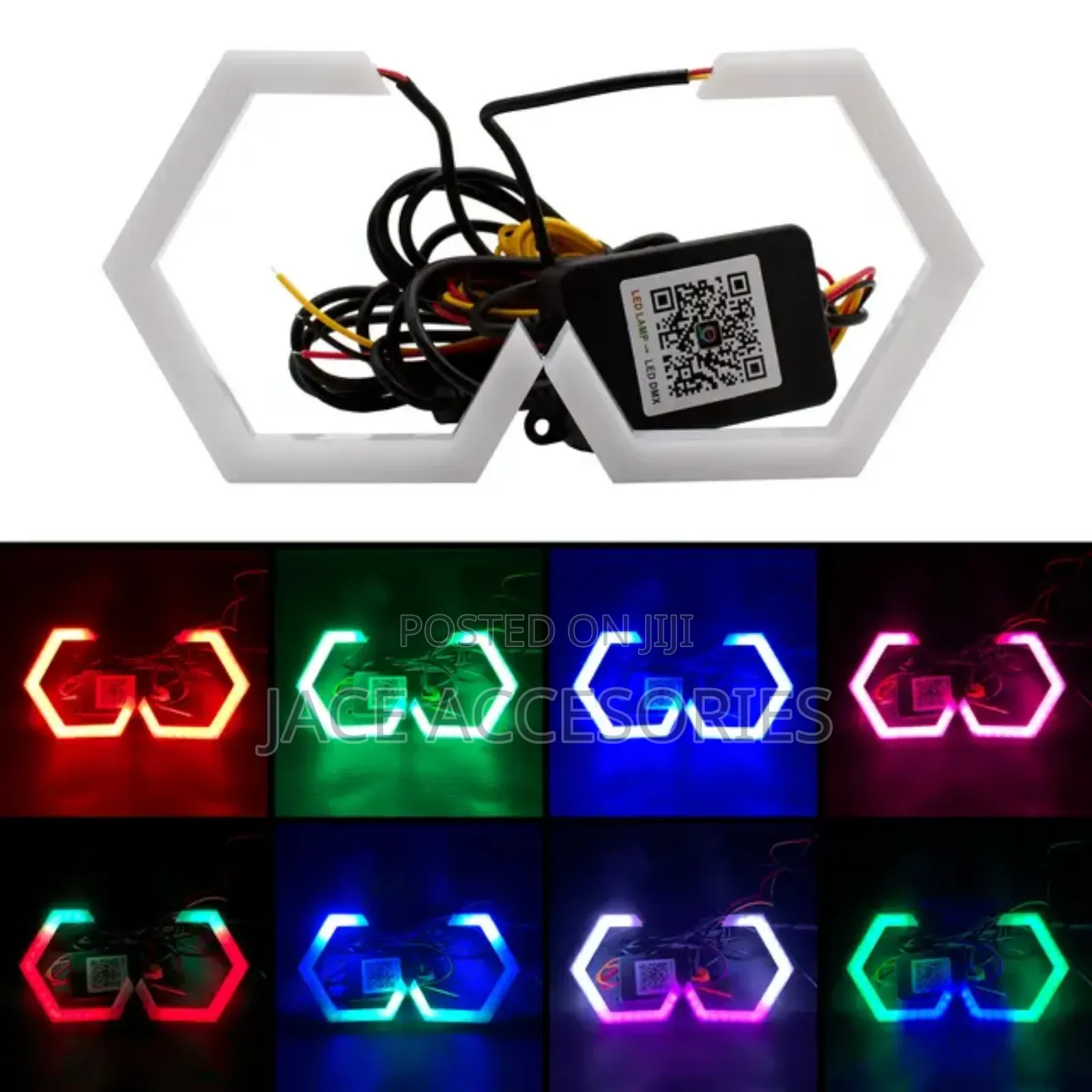 Headlight Hexagon Angel Eyes