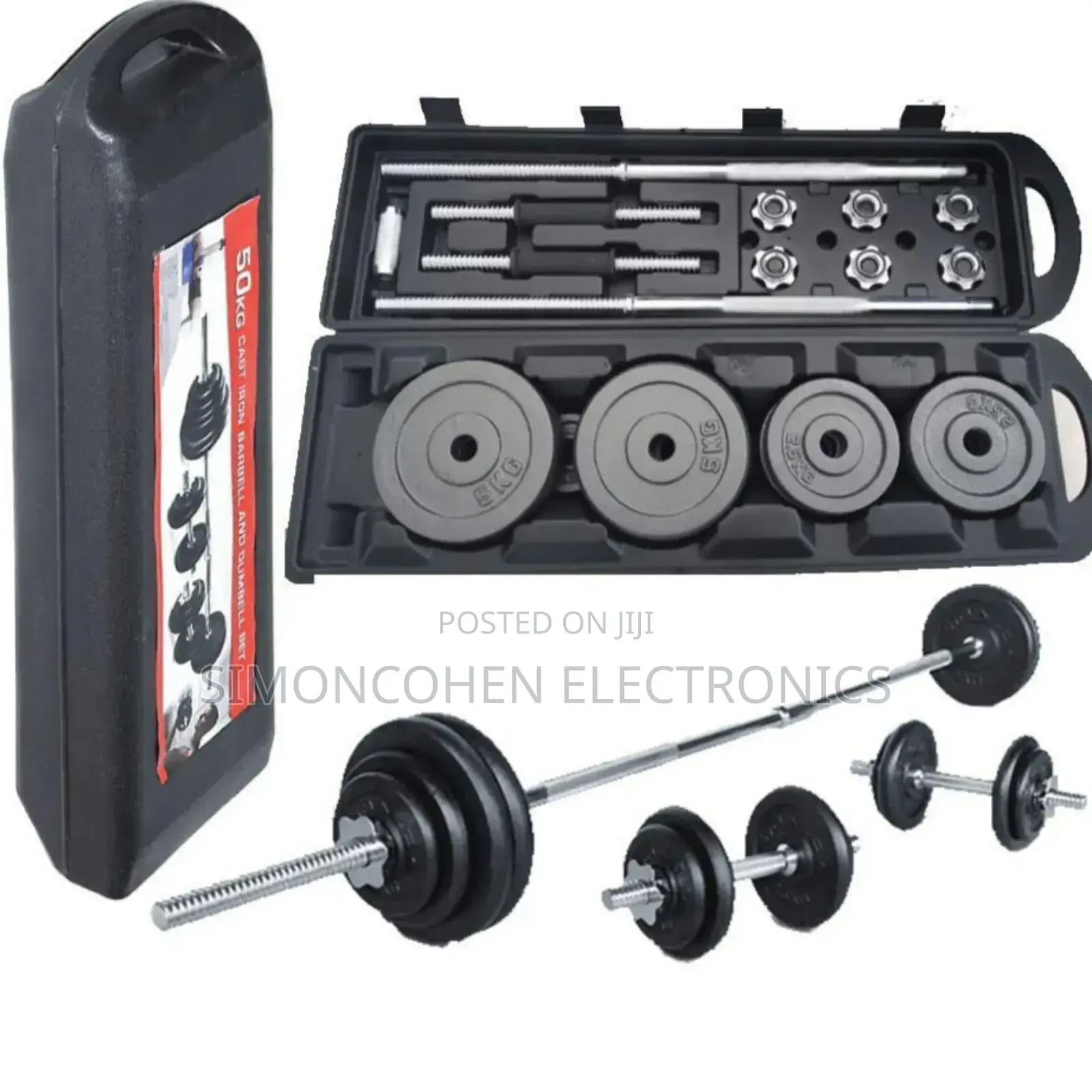 50kg/ York Barbell And Dumbbell Set