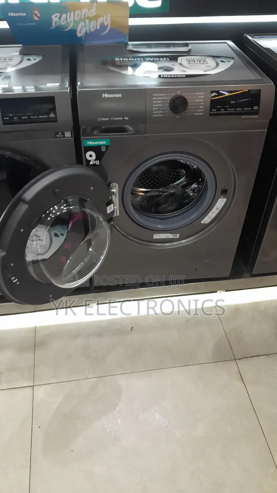 Hisense 9kg Wfqp9014evmt Front Load Washing Machine