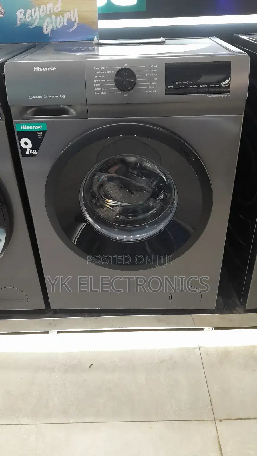 Hisense 9kg Wfqp9014evmt Front Load Washing Machine