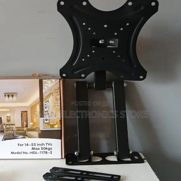 Wall Mount Bracket 14-55 Inch Black ROTATING/Swive;