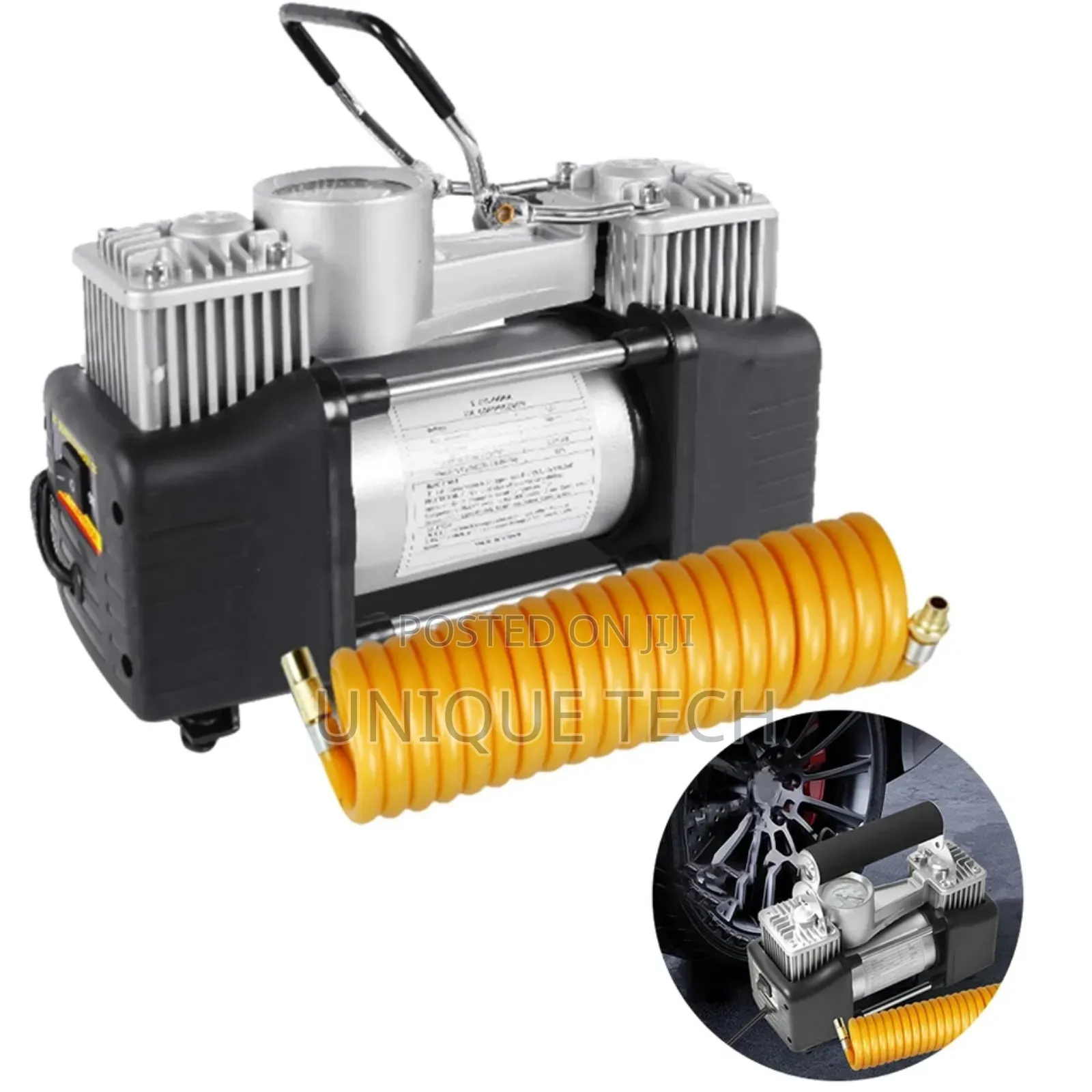 Inflatepro Double Cylinder Tire Inflator