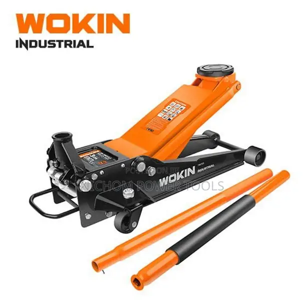 Wokin 736703 Low Profile Trolley Jack, (Double Piston) 3 Ton