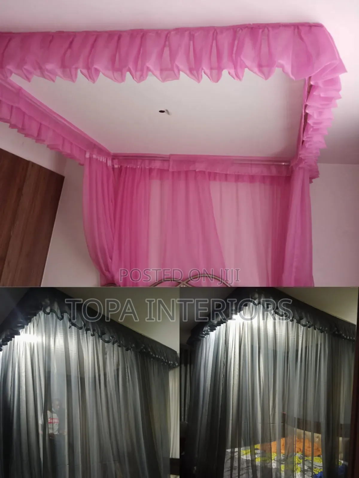 Ceiling Rail Mosquito Nets Customized Ceiling Mosquito Nets