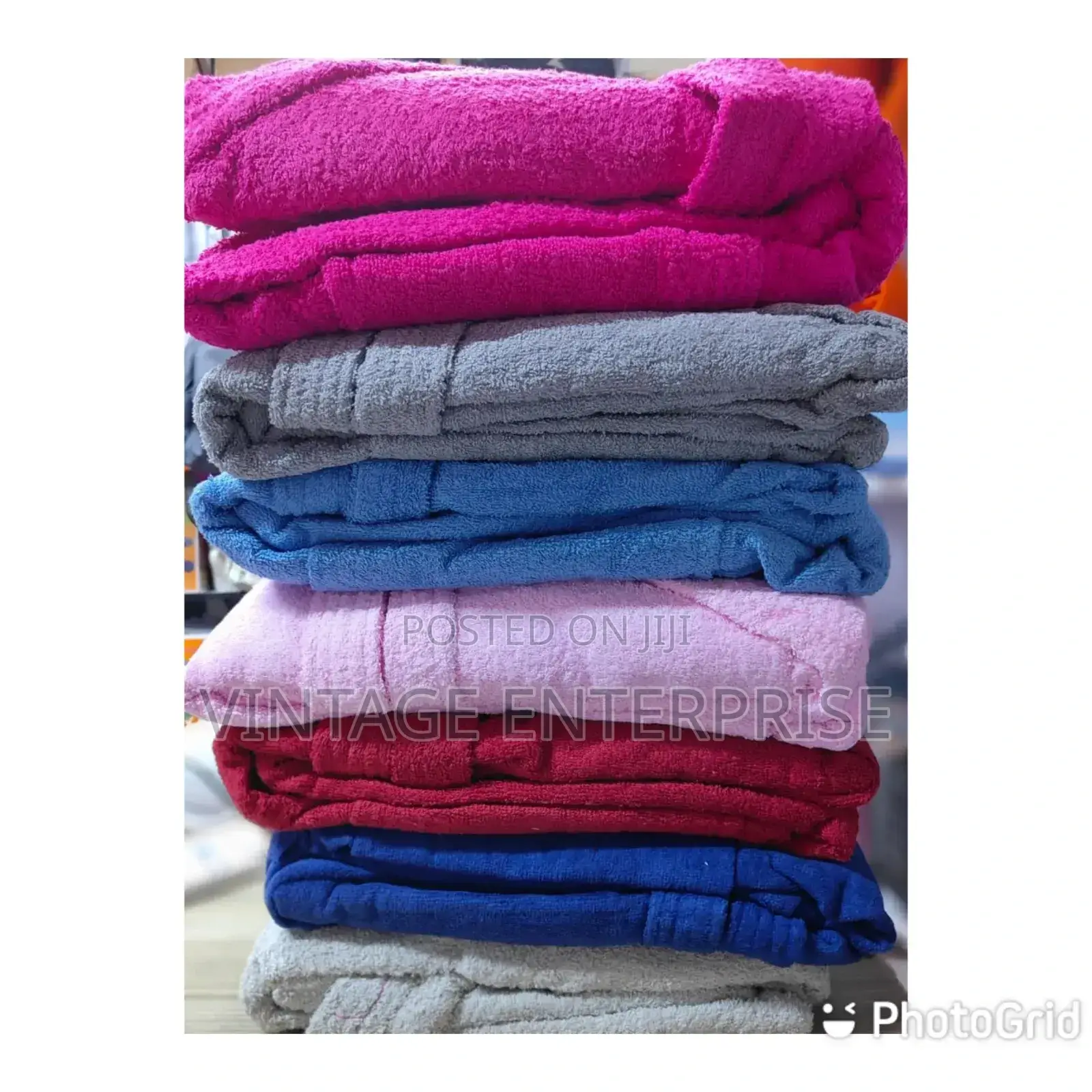 Hooded Cotton Bathrobes