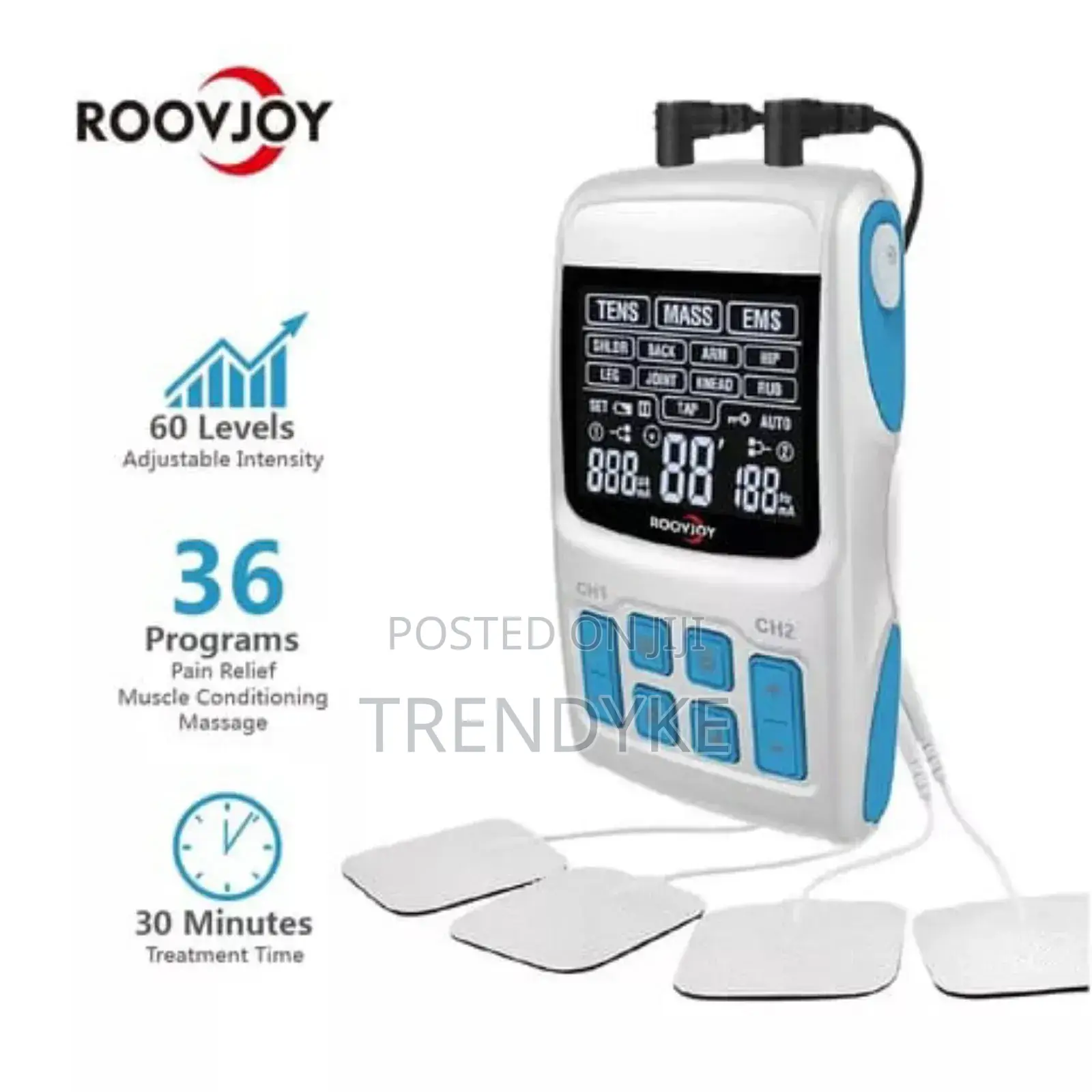 Roovjoy 3 on 1 Tens Machine