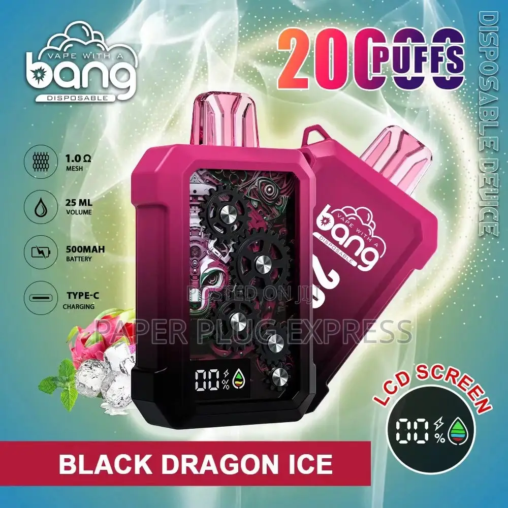Bang Metal Gears 20000: Puffs Disposable Vape