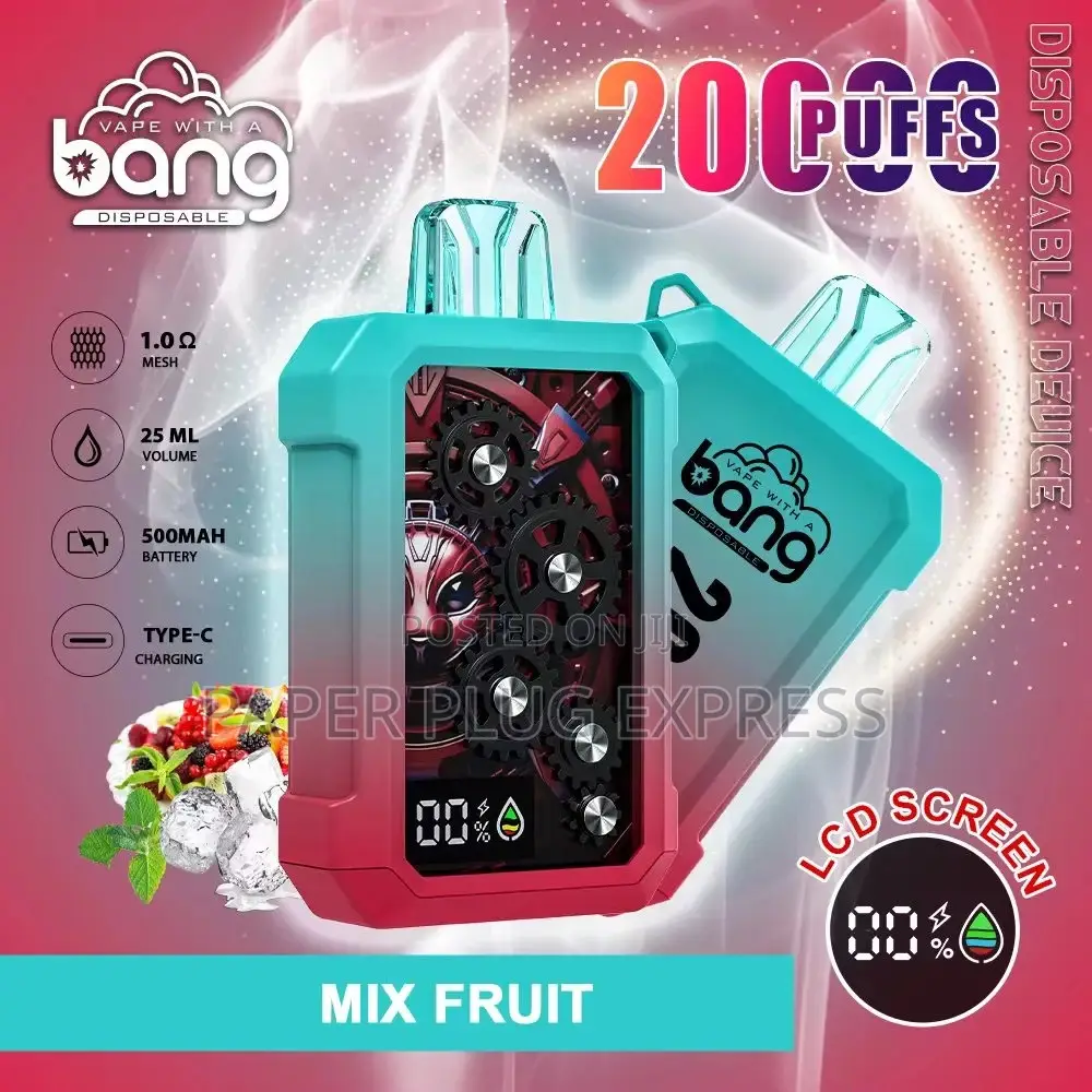 Bang Metal Gears 20000: Puffs Disposable Vape
