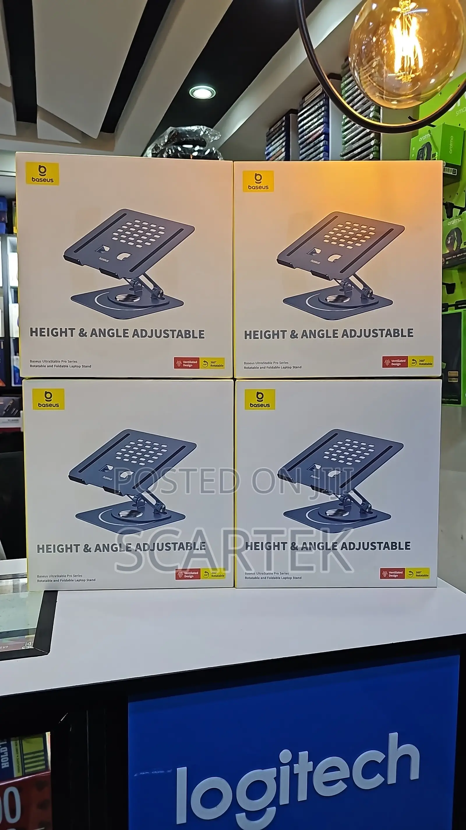 Baseus Height and Angle Adjustable