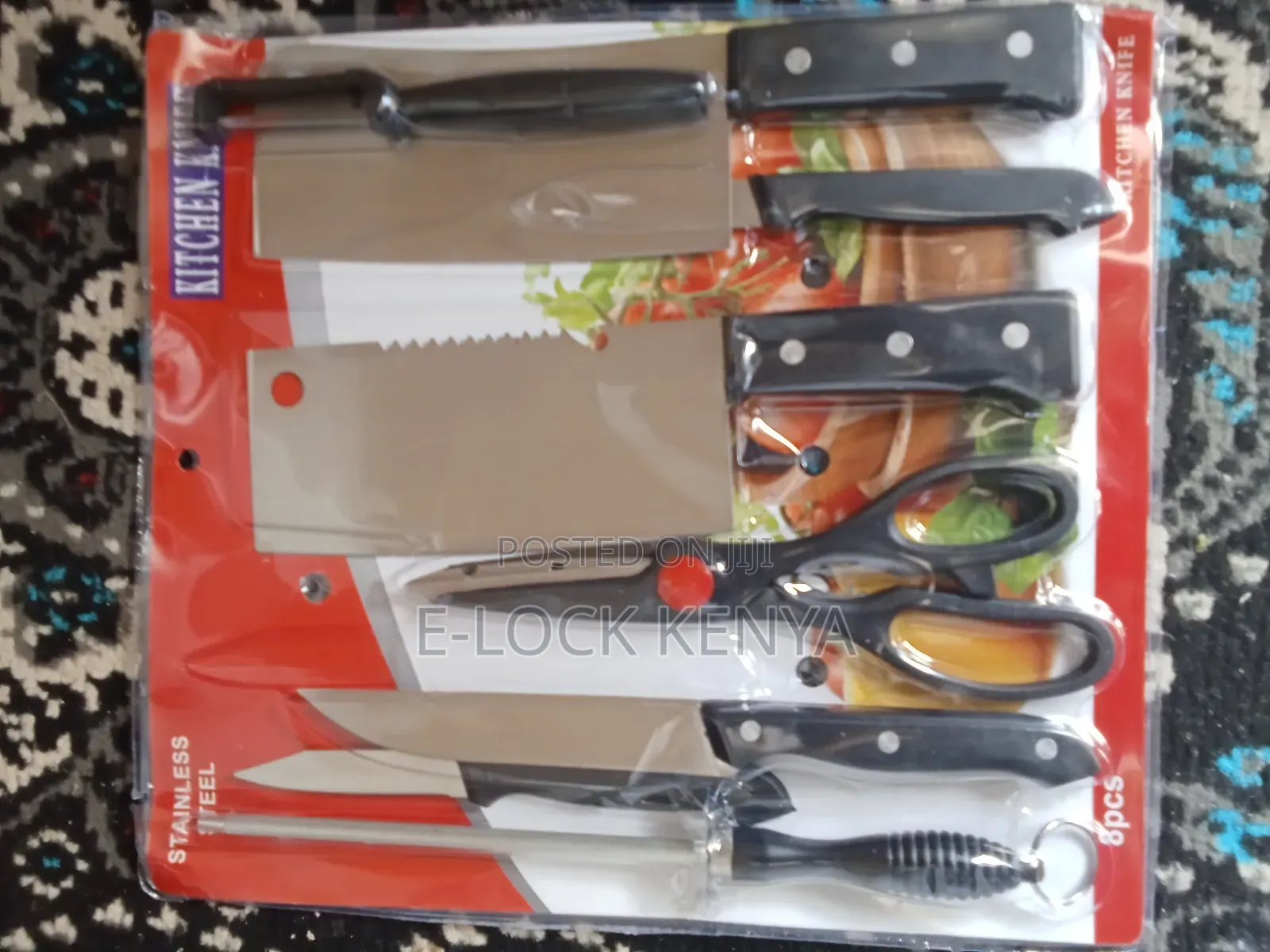 Kitchen Knife Set- Stainless Steel