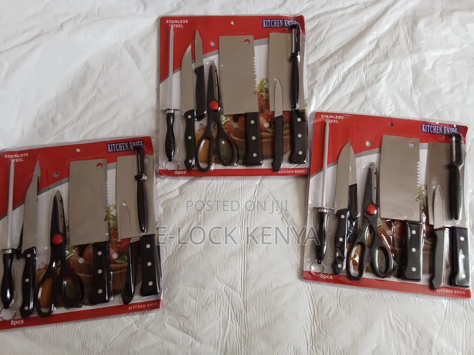 9 Piece Kitchen Knife Set