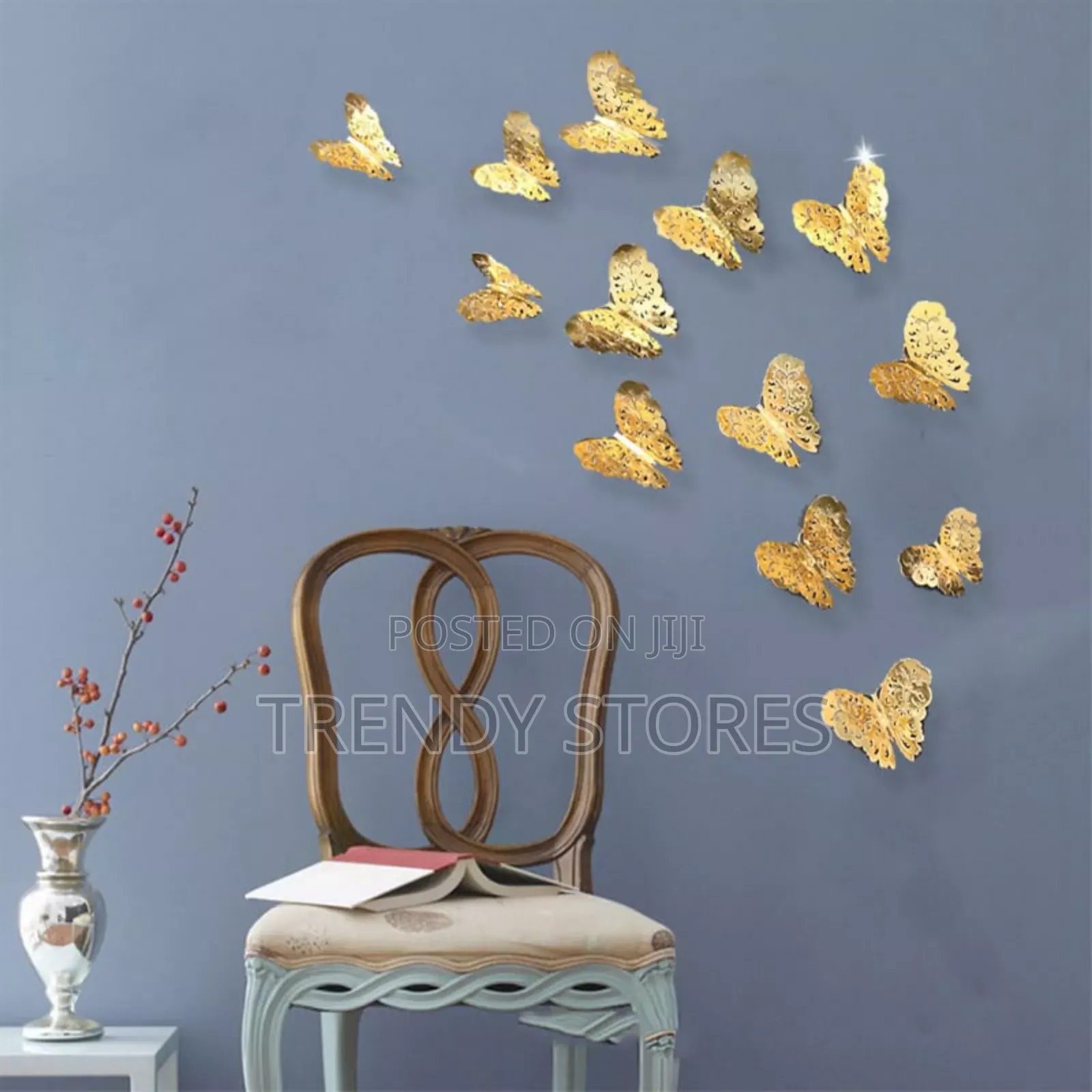 12 PCS Butterfly Wall Stickers