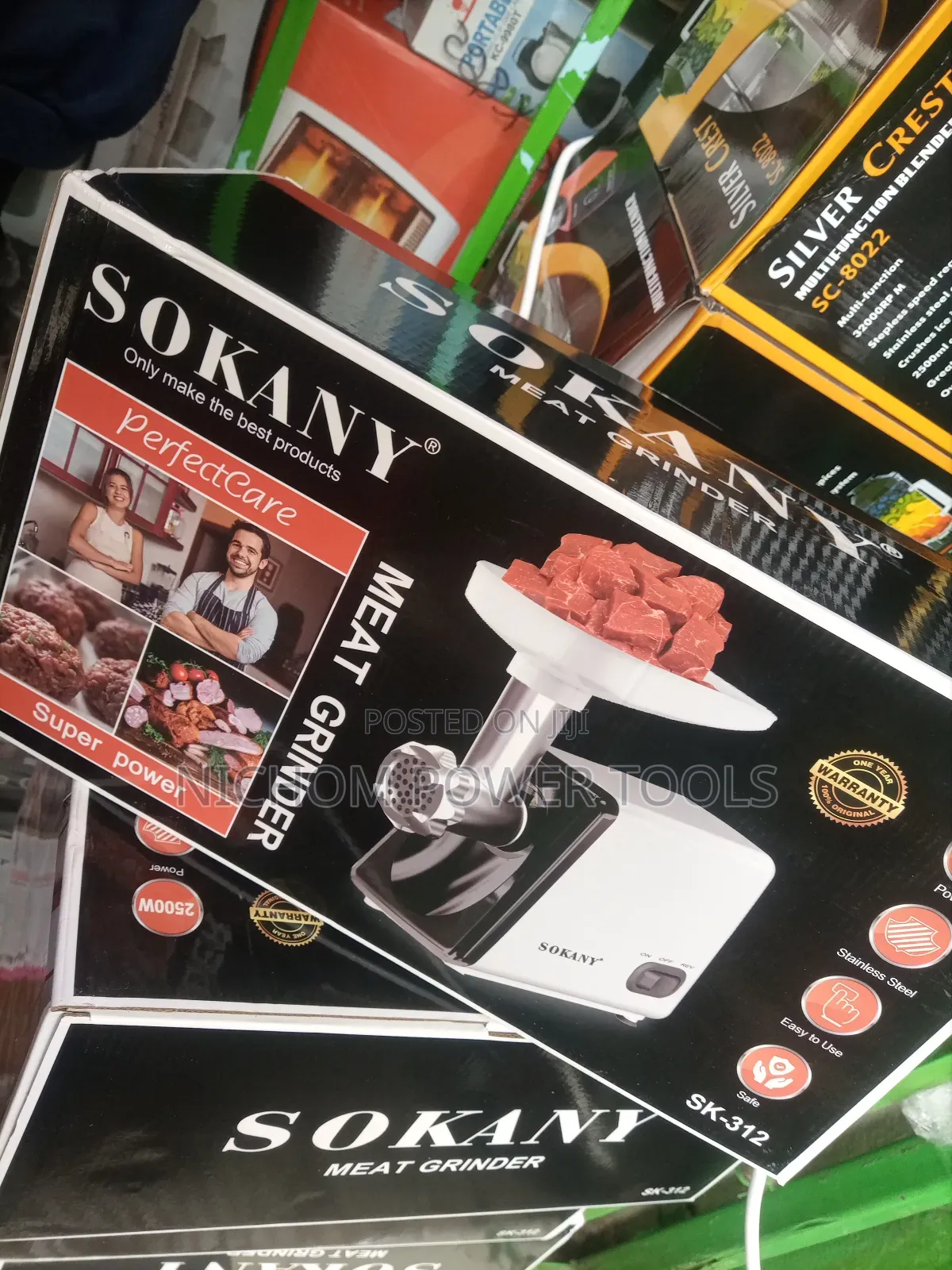 Sokany Domestic Meat Grinder/Meat Mincer