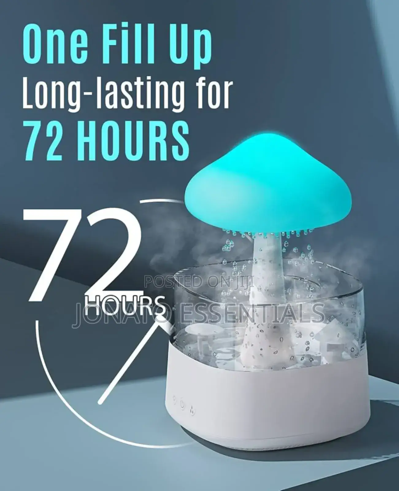 Rain Cloud Humidifier With Bluetooth Speaker