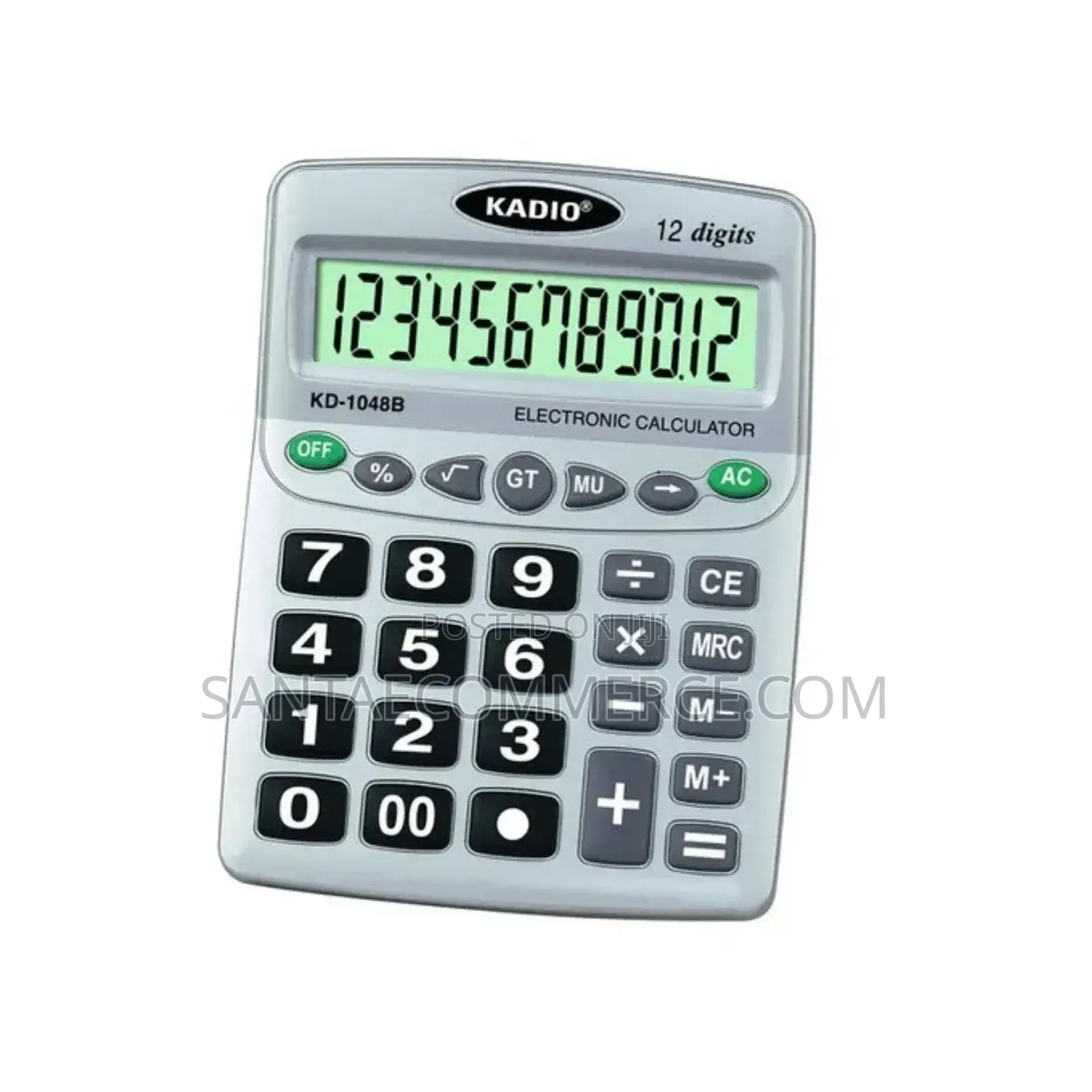 12 Digits Kadio Electronic Calculator