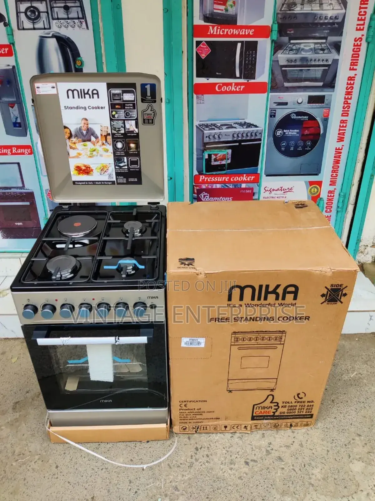 Mika Standing Cooker