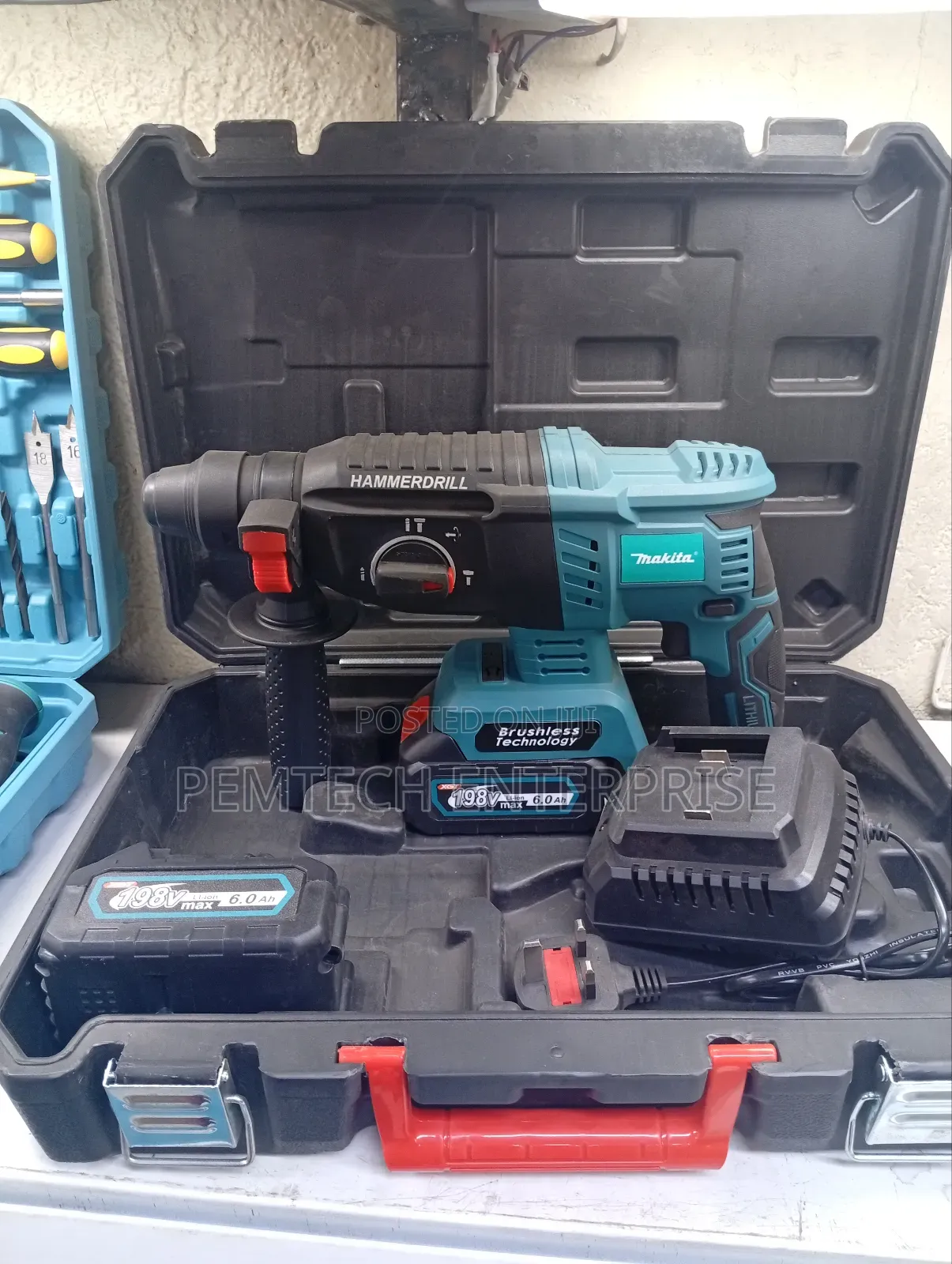 Brushless Cordless Rotary Hammer