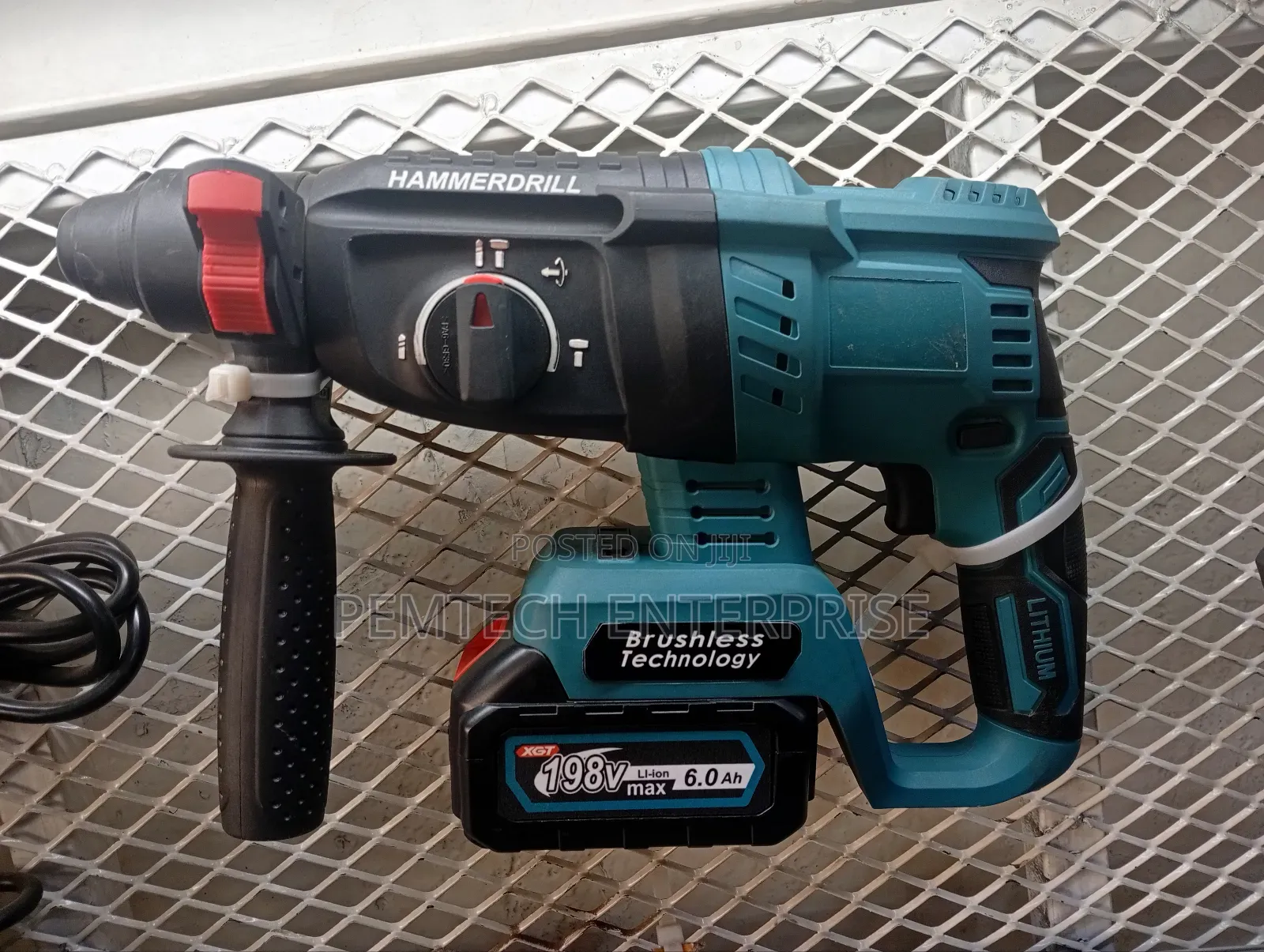 Brushless Cordless Rotary Hammer