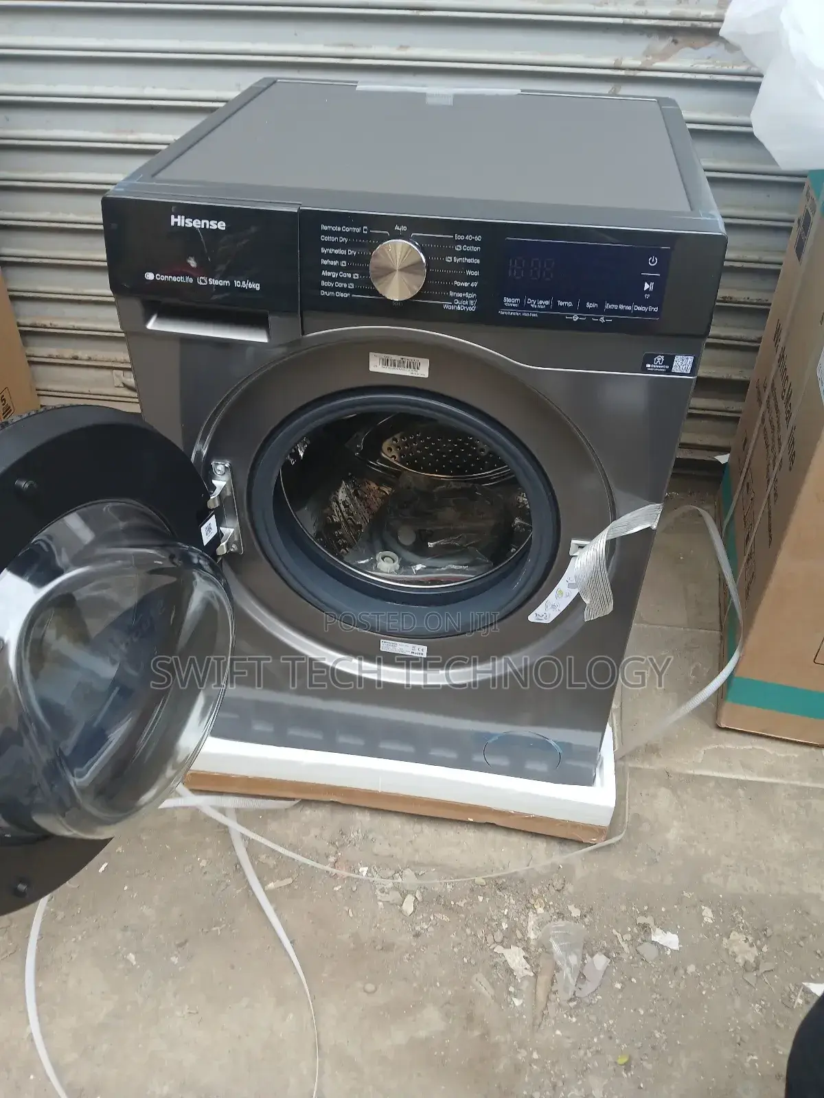 Washing Machine Hisense Front Loader Wash N Drier 10.5kg