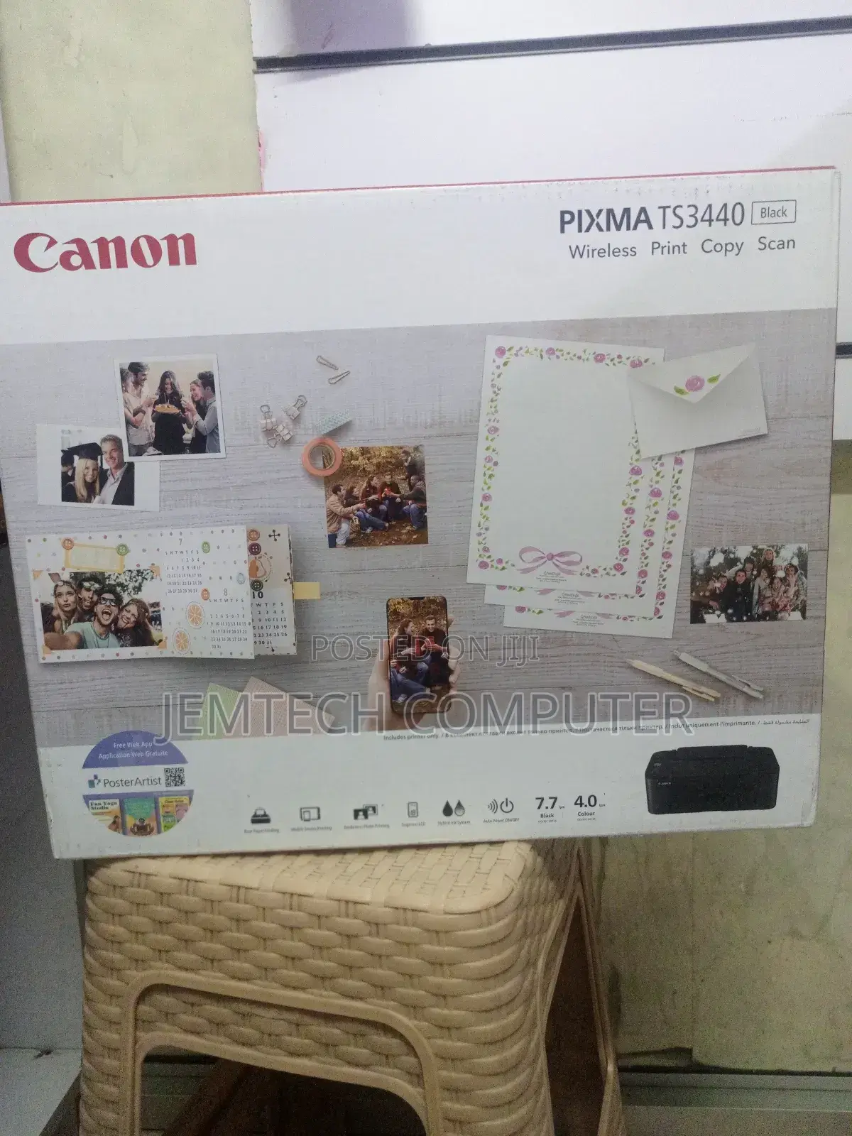 Canon Pixma Ts3440 All in One Wireless Printer /Ts3440
