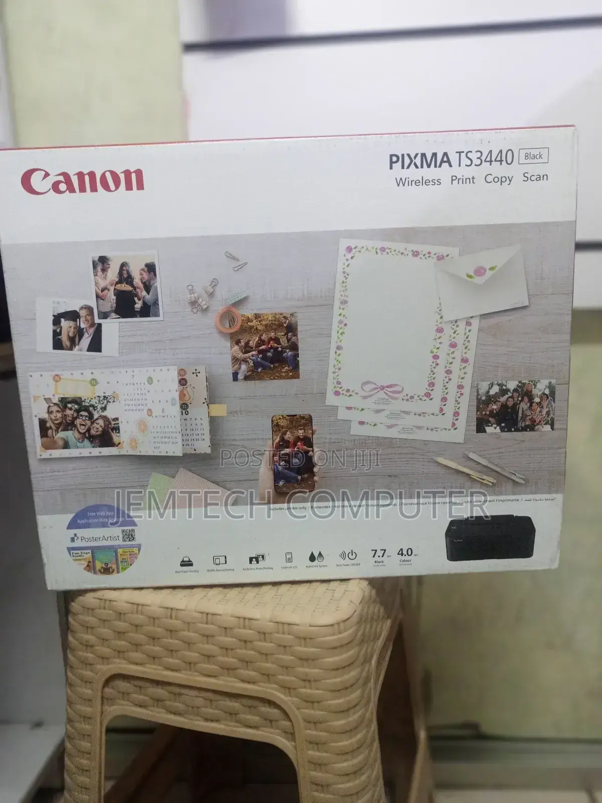 Canon Pixma Ts3440 All in One Wireless Printer /Ts3440